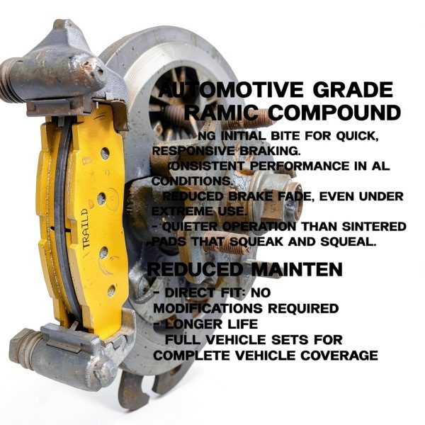 Traild Ceramic Brake Pads for Can Am Maverick-2