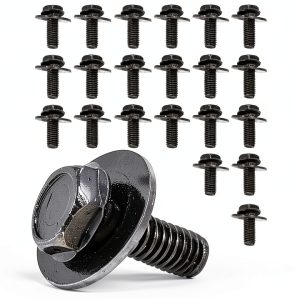 Mean Mug Auto M6 Hex Head Bolt Set Automotive Replacement-0