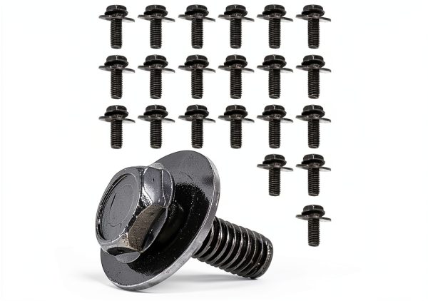 Mean Mug Auto M6 Hex Head Bolt Set Automotive Replacement-0