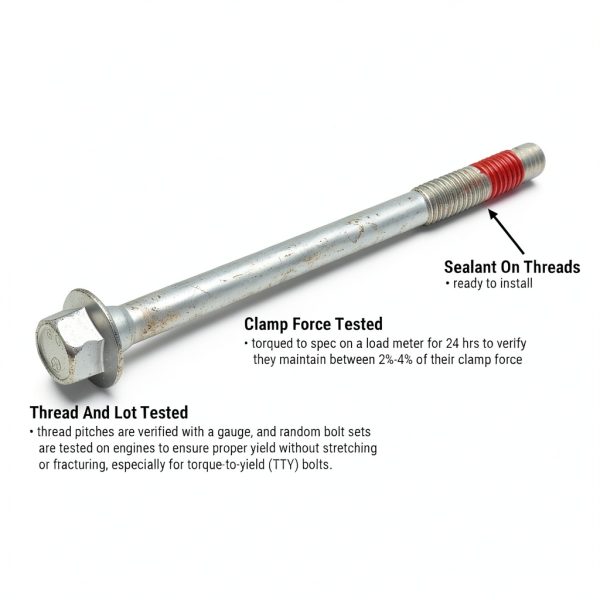 EngineQuest Replacement Engine Head Bolt Set-2