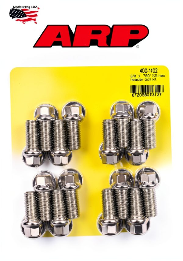 ARP 3/8 inch Hex Head Grade 8 Bolts-0