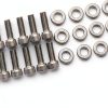 Chevy Stainless Steel Hex Bolt Kit BRSUNAVOM-4