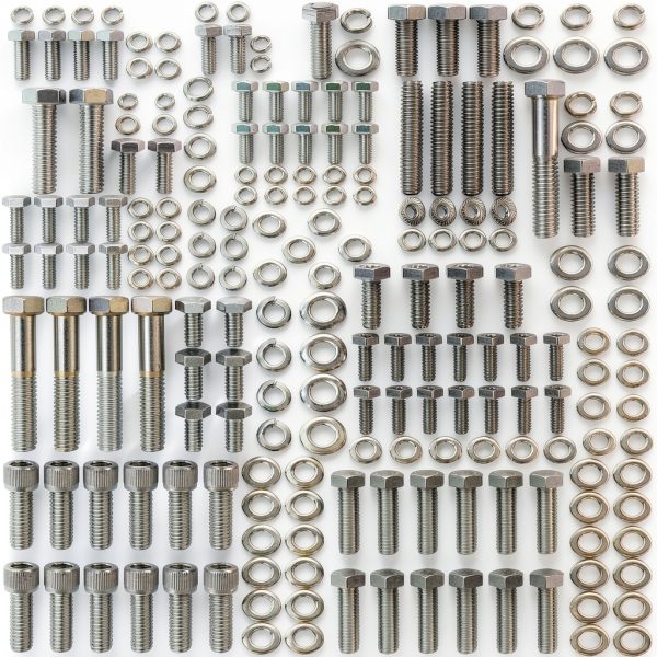 Chevy 305 Engine Bolt Kit 304 Stainless Steel-0