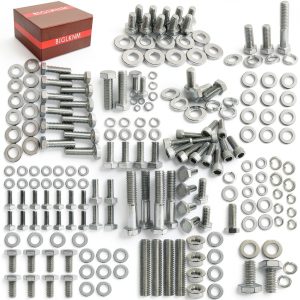 Chevy SBC Header Bolts Stainless Steel-0