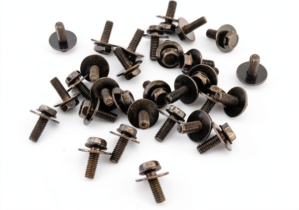Mean Mug Auto M6 Hex Head Bolt Set Automotive Replacement-4