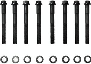 Engine Head Bolt Set Fel-Pro Carbon Steel Hex-0