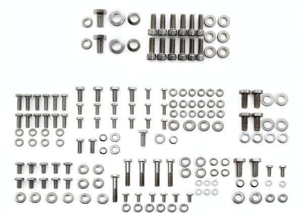 Chevy Stainless Steel Hex Bolt Kit BRSUNAVOM-3