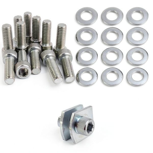 Chevy SBC Header Bolts Stainless Steel-4