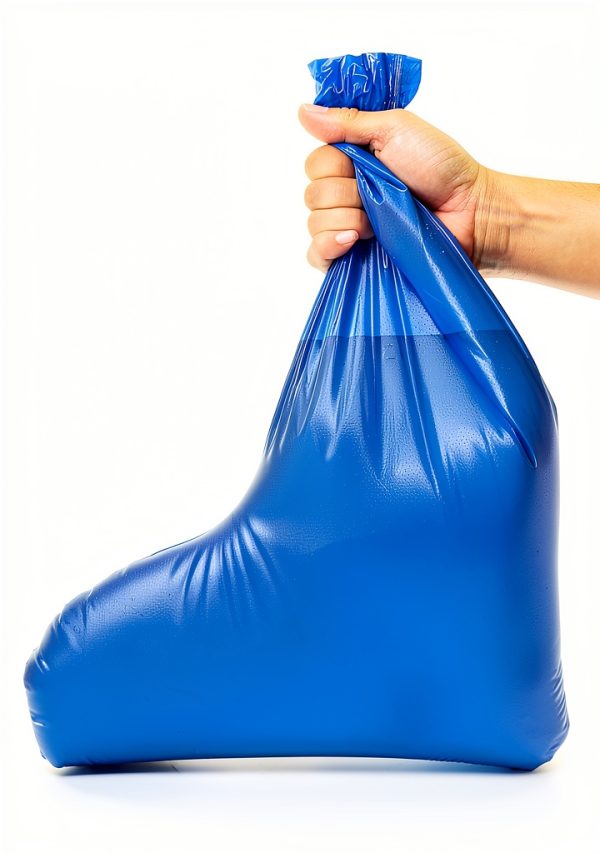 Rxylink Disposable Boot and Shoe Covers 80pcs Extra Large Blue-3