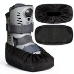 Shyyween Air Cam Walking Boot Covers Waterproof Black Medium 2 Pack-0