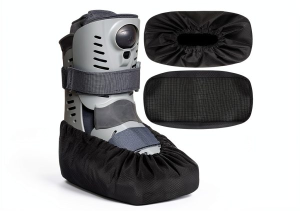 Shyyween Air Cam Walking Boot Covers Waterproof Black Medium 2 Pack-0