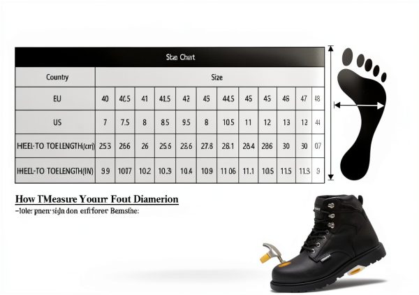 Work Safety Boots for Men Durable Crazy-Horse Leather Indestructible Steel Toe Waterproof and Non-Slip Better Warmth Men Work Shoes-5